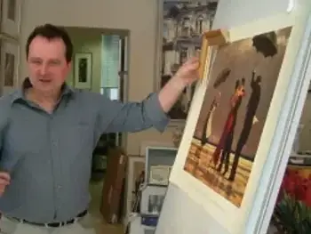 Persönliche Beratung zur Einrahmung eines Kunstwerks in Berlin